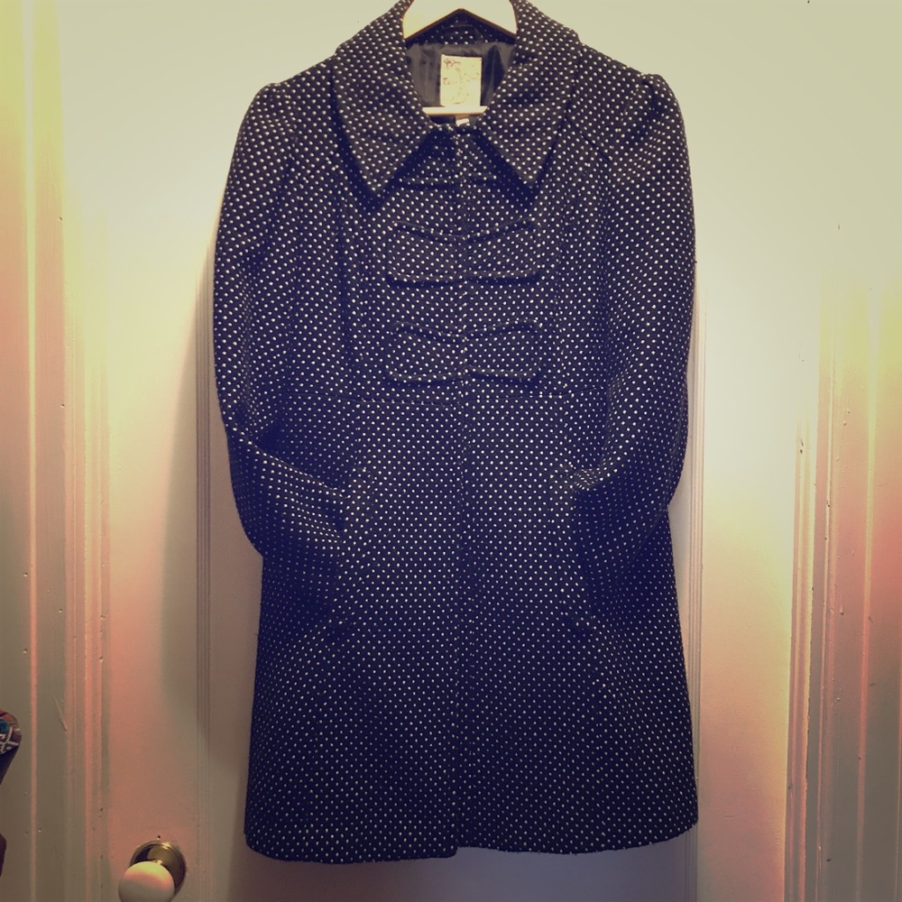 Tulle Pea Coat